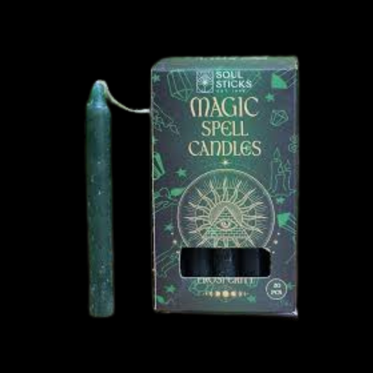 Green Spell Candle