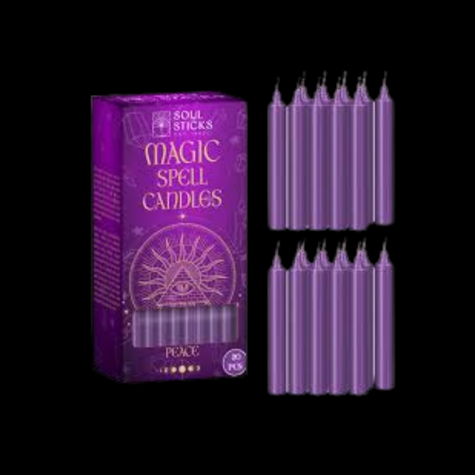 Purple Spell Candle