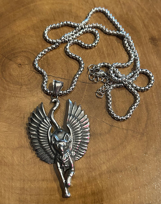 Egyptian Cat God Pendant