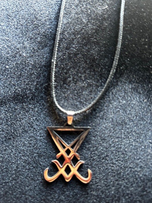 Sigil of Lucifer Stainless Steel Pendant